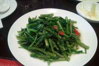 空芯菜の炒め物