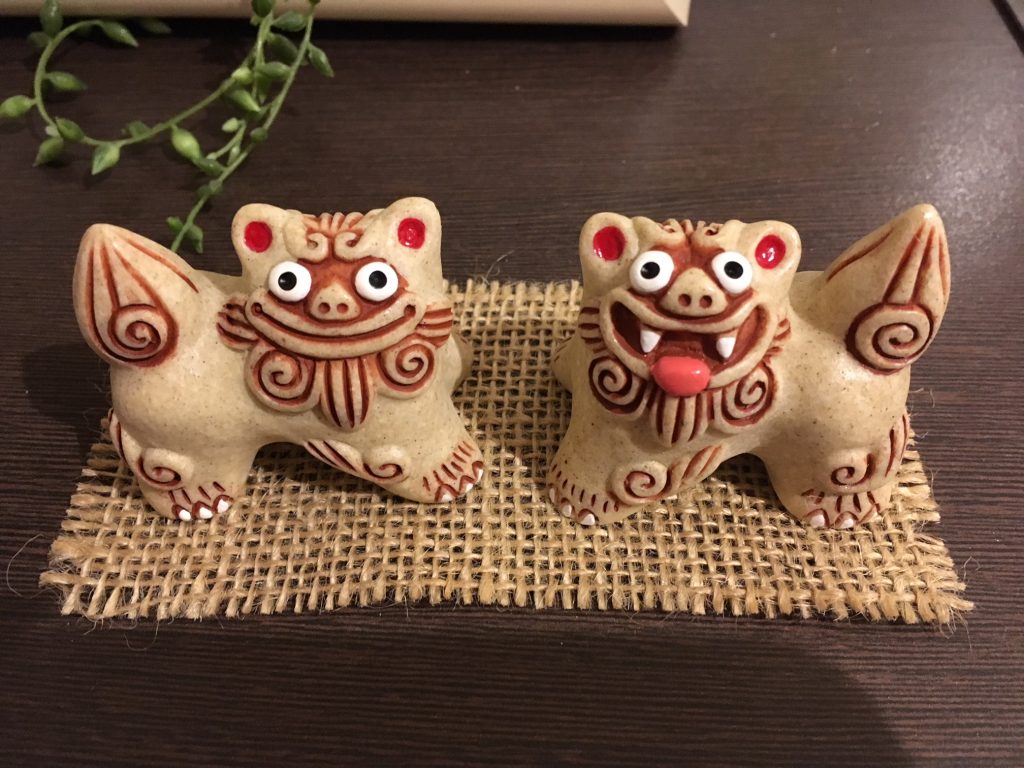 シーサーの置物